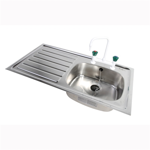 Pland 1030 Laboratory Sink - Right Hand Drainer